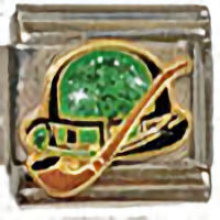 Irish Hat with Hornpipe Italian Charm