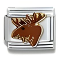 Moose Italian Charm image
