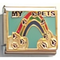 My Pets Rainbow Italian Charm image