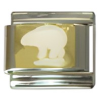 Polar Bear Italian Charm image