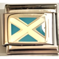 Scottish Flag Italian Charm image