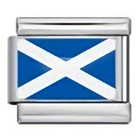 Scotland Flag Italian Charm