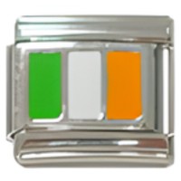 Irish Flag Italian Charm image