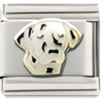 Dalmation Dog Italian Charm image