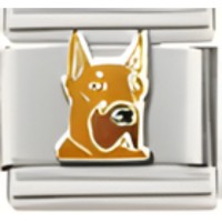 Great Dane Dog Italian Charm image
