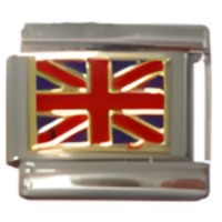 United Kingdom Flag Italian Charm image