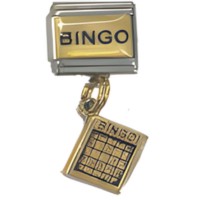Bingo Dangle Italian Charm image