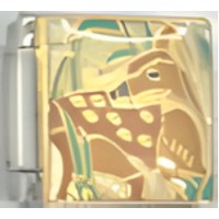 Deer Scene Italian Charm image