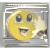 Emoji Hang Loose Italian Charm image