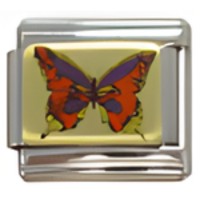 Monarch Butterfly Italian Charm image