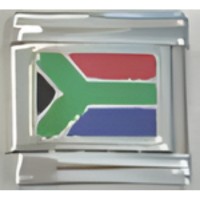 South African Flag Italian Charm image
