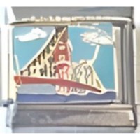 Golden Gate Bridge Italian Charm image