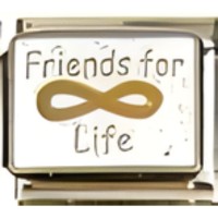 Friends for Life Italian Charm image