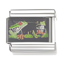 Poison Dart Frogs Italian Charm image