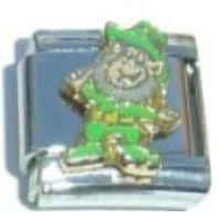 Leprechaun Italian Charm