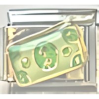 Dollar Bill Italian Charm image