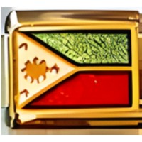 Philippines Flag Italian Charm image (1)