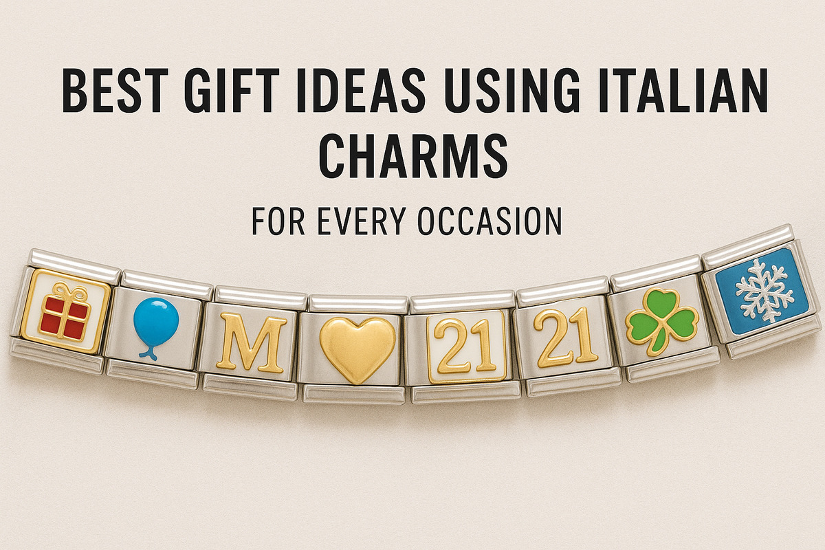 gift ideas using italian charms