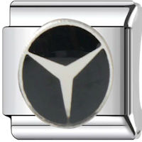 Mercedes Logo Italian Charm