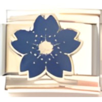 Blue Flower Italian Charm image