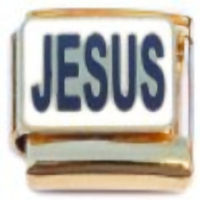 Jesus Gold Italian Charm
