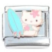 Hello Kitty Surfer Italian Charm