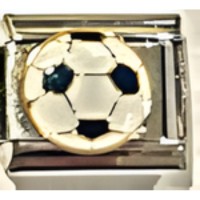 Soccer Ball Italian Charm image