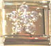 Pave Star Gold Italian Charm