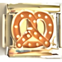 Pretzel Italian Charm image