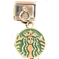 Starbucks Logo Dangle Italian Charm image