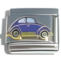 Blue Car Italian Charm image