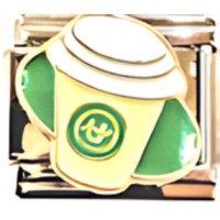 Coffee to Go Italian Charm image