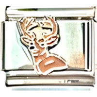 Stag Deer Italian Charm image