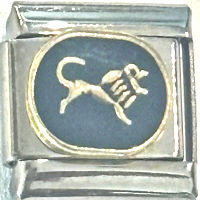 Leo Zodiac Italian Charm