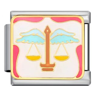 Libra Zodiac Italian Charm 3