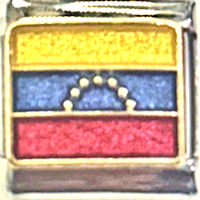 Venezuela Flag Italian Charm