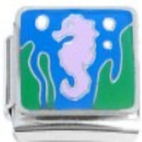 Seahorse Italian Charm