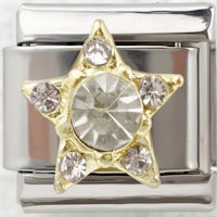 CZ Star Italian Charm 2