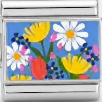 Floral Italian Charm