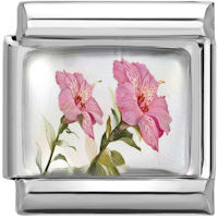 Hibiscus Pink Italian Charm