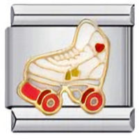 Roller Skate Italian Charm