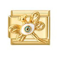 Dragonfly Gold Italian Charm