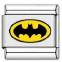 Batman Logo Italian Charm