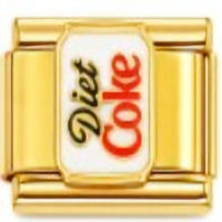 Diet Coke Can Italian Charm