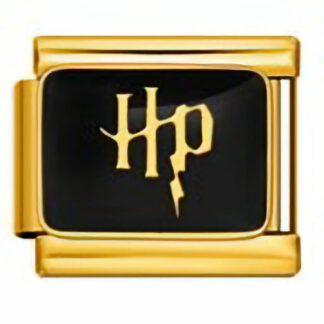 Harry Potter Logo Gold Italian Charm