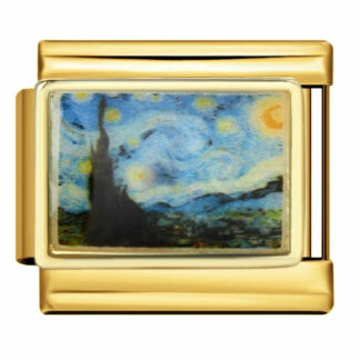 Starry Night Italian Charm