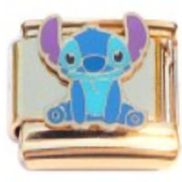 Stitch Gold Italian Charm