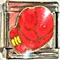 Boxing Glove Italian Charm